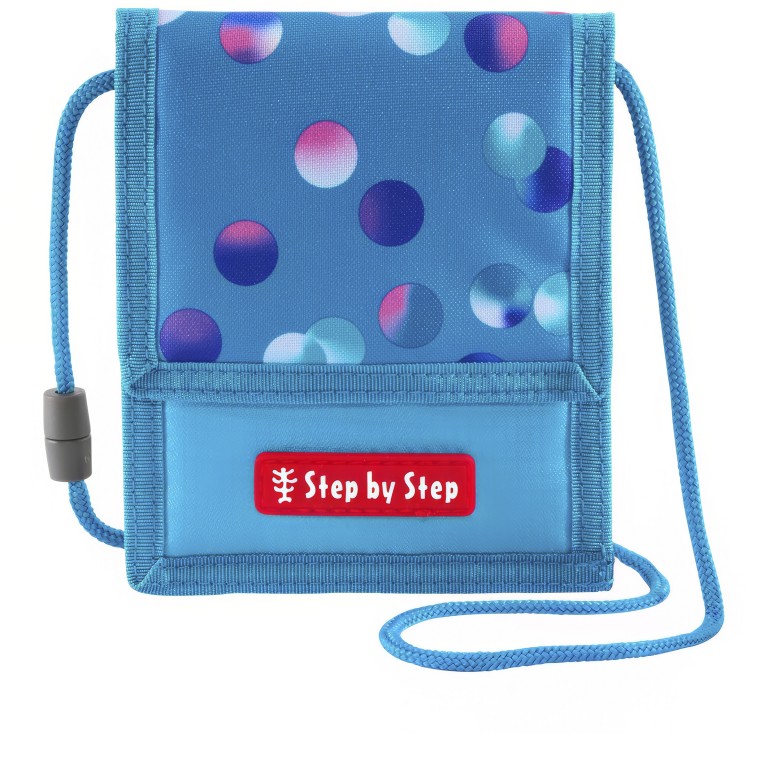 Brustbeutel Dolphin Finja, Farbe: blau/petrol, Marke: Step by Step, EAN: 4047443539663, Abmessungen in cm: 11x13.5x1.5, Bild 1 von 2