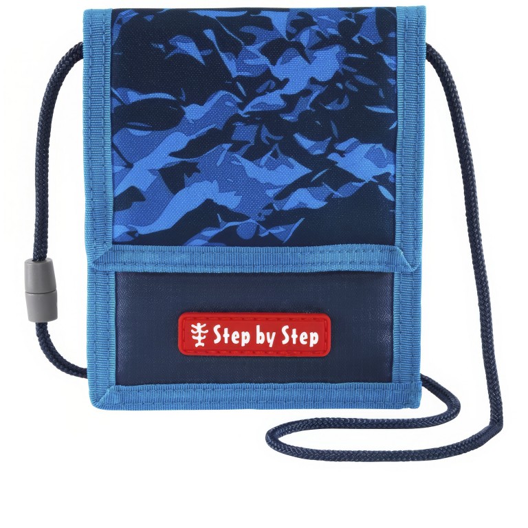 Brustbeutel Manta Rio, Farbe: blau/petrol, Marke: Step by Step, EAN: 4047443539724, Abmessungen in cm: 11x13.5x1.5, Bild 1 von 2