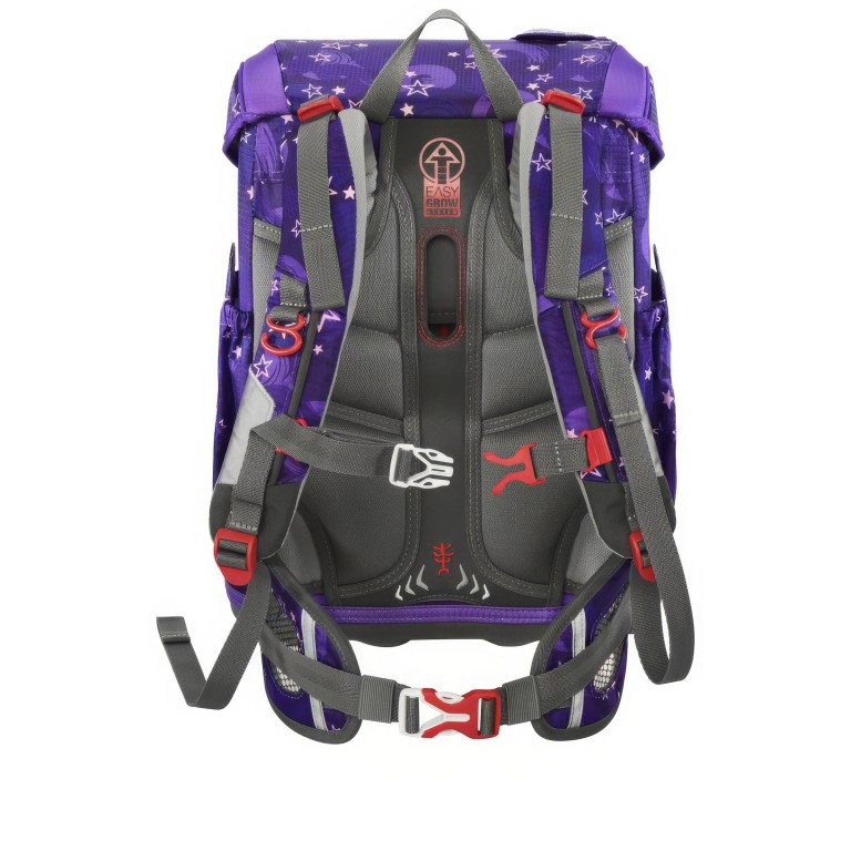 Schulranzen Cloud Set 5-teilig VIOLA/Pegasus Liv, Farbe: flieder/lila, Marke: Step by Step, EAN: 4047443539038, Abmessungen in cm: 28x37.5x20, Bild 6 von 14
