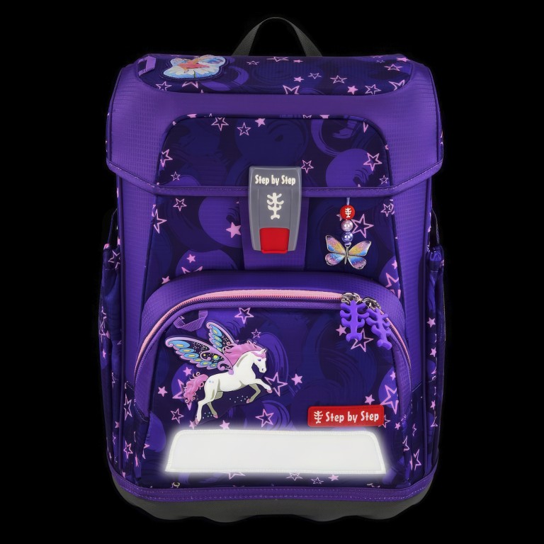 Schulranzen Cloud Set 5-teilig VIOLA/Pegasus Liv, Farbe: flieder/lila, Marke: Step by Step, EAN: 4047443539038, Abmessungen in cm: 28x37.5x20, Bild 14 von 14