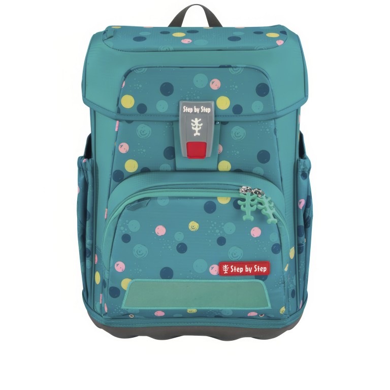 Schulranzen Cloud Set 5-teilig GREEN/Turtle Josie, Farbe: grün/oliv, Marke: Step by Step, EAN: 4047443539021, Abmessungen in cm: 28x37.5x20, Bild 4 von 14