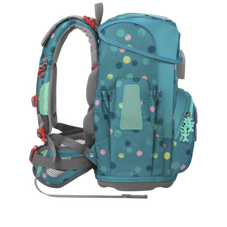 Schulranzen Cloud Set 5-teilig GREEN/Turtle Josie, Farbe: grün/oliv, Marke: Step by Step, EAN: 4047443539021, Abmessungen in cm: 28x37.5x20, Bild 5 von 14