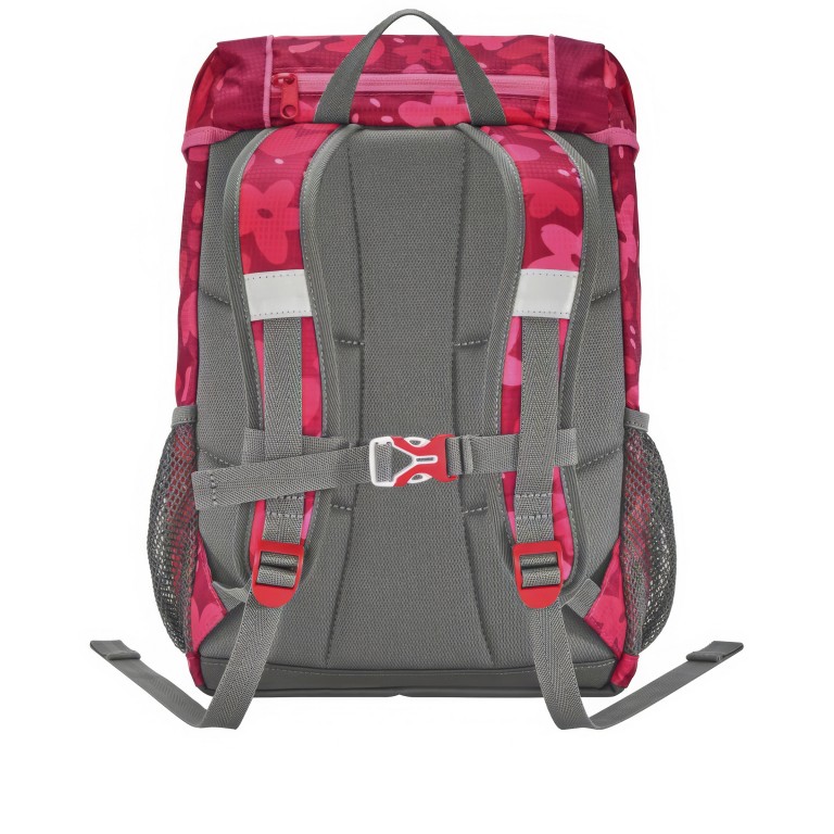 Kinderrucksack Kid Set 3-teilig Wild Horse Nora, Farbe: rot/weinrot, Marke: Step by Step, EAN: 4047443539526, Abmessungen in cm: 26x35x17, Bild 3 von 7