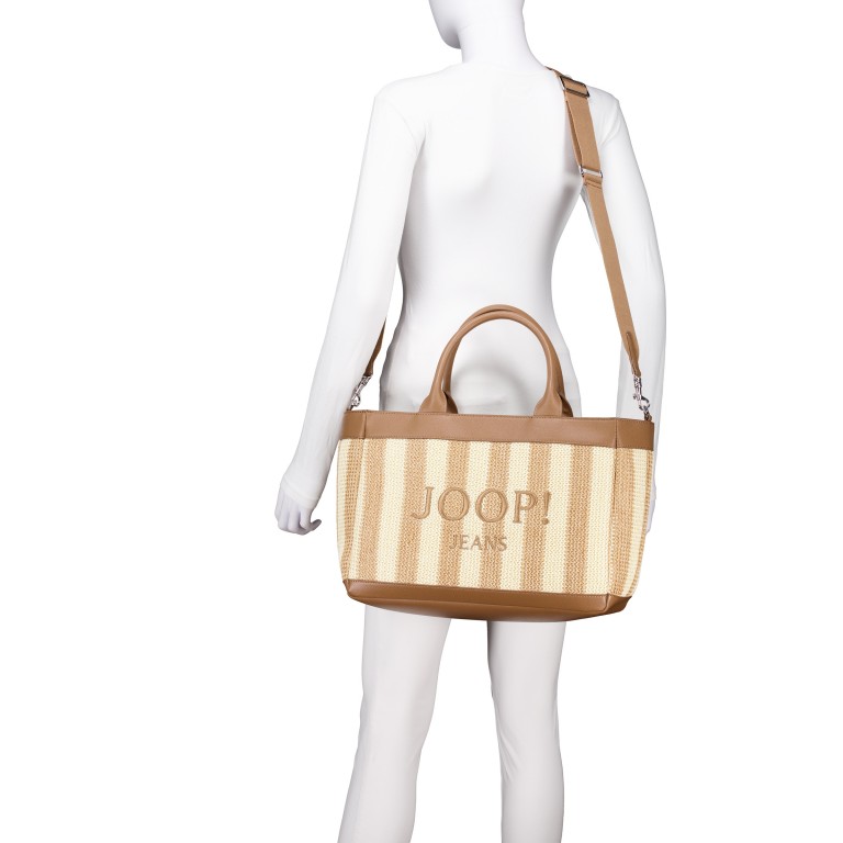 Handtasche Calduccio Spiaggia Yvette LHZ Tannin, Farbe: braun, Marke: Joop!, EAN: 4048835288381, Abmessungen in cm: 36x27x16, Bild 6 von 7