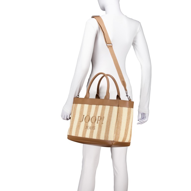 Handtasche Calduccio Spiaggia Yvette LHZ Tannin, Farbe: braun, Marke: Joop!, EAN: 4048835288381, Abmessungen in cm: 36x27x16, Bild 5 von 7