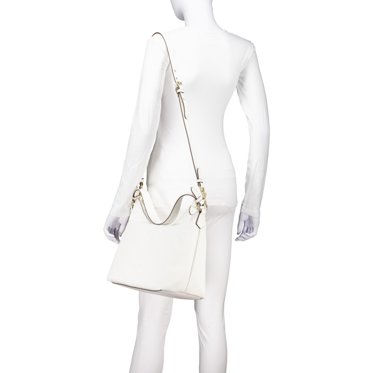 Beuteltasche Cuore Lettera Dalia MVZ White, Farbe: weiß, Marke: Joop!, EAN: 4048835291312, Abmessungen in cm: 31x27.5x14.5, Bild 5 von 7