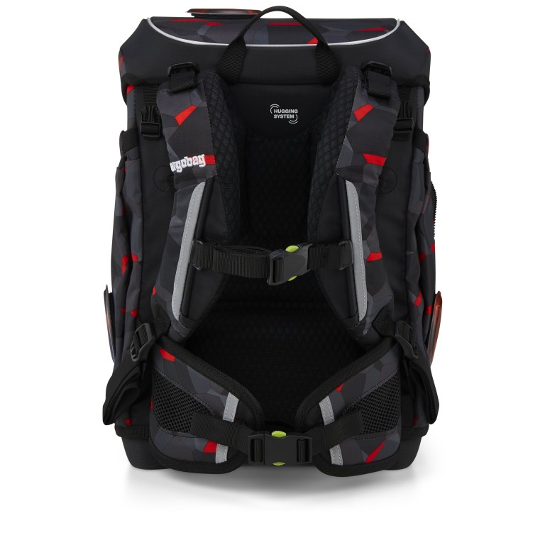 Schulranzen Cubo Set 5-teilig Modell 2026 TaekBärdo, Farbe: schwarz, Marke: Ergobag, EAN: 4057081219414, Abmessungen in cm: 28x39x25, Bild 5 von 7