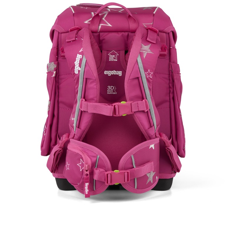 Schulranzen Cubo Set 5-teilig Modell 2026 SternzauBär, Farbe: rosa/pink, Marke: Ergobag, EAN: 4057081219452, Abmessungen in cm: 28x39x25, Bild 5 von 7