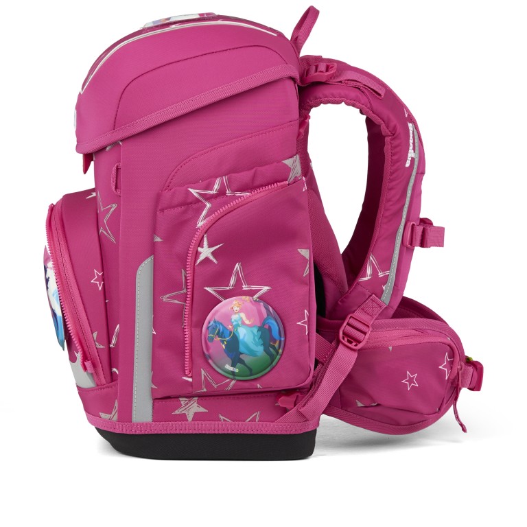 Schulranzen Cubo Set 5-teilig Modell 2026 SternzauBär, Farbe: rosa/pink, Marke: Ergobag, EAN: 4057081219452, Abmessungen in cm: 28x39x25, Bild 3 von 7