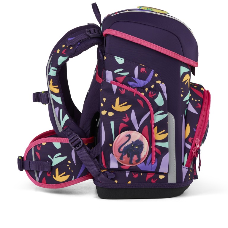 Schulranzen Cubo Color Flash Edition Set 5-teilig Modell 2026 AmBärzonas, Farbe: flieder/lila, Marke: Ergobag, EAN: 4057081219537, Abmessungen in cm: 28x39x25, Bild 4 von 7