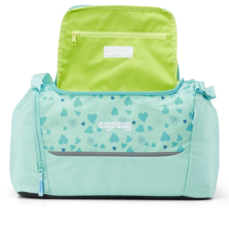 Sporttasche ReitBärtraum, Farbe: grün/oliv, Marke: Ergobag, EAN: 4057081220403, Abmessungen in cm: 42x26x21, Bild 2 von 4