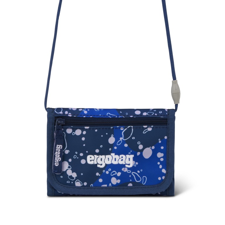 Brustbeutel OzeanBärwohner, Farbe: blau/petrol, Marke: Ergobag, EAN: 4057081221042, Abmessungen in cm: 14x10x1, Bild 2 von 4