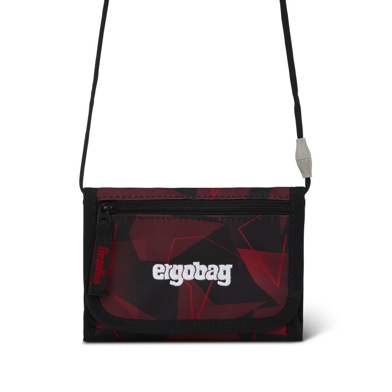 Brustbeutel UnaufhaltBär, Farbe: schwarz, Marke: Ergobag, EAN: 4057081221035, Abmessungen in cm: 14x10x1, Bild 2 von 4