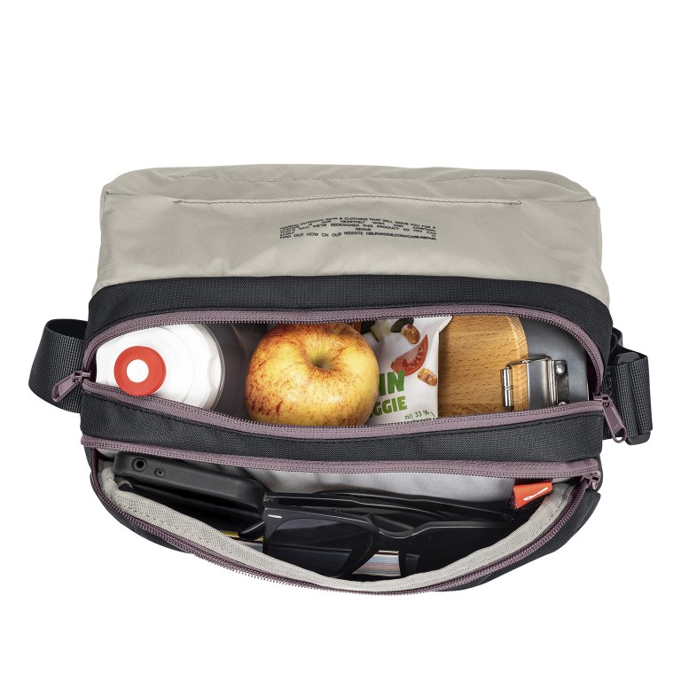 Umhängetasche Estrellas Rom III S Volumen 5 Liter Black Purple Ash, Farbe: schwarz, Marke: Vaude, EAN: 4067729112984, Abmessungen in cm: 24x20x10, Bild 6 von 7