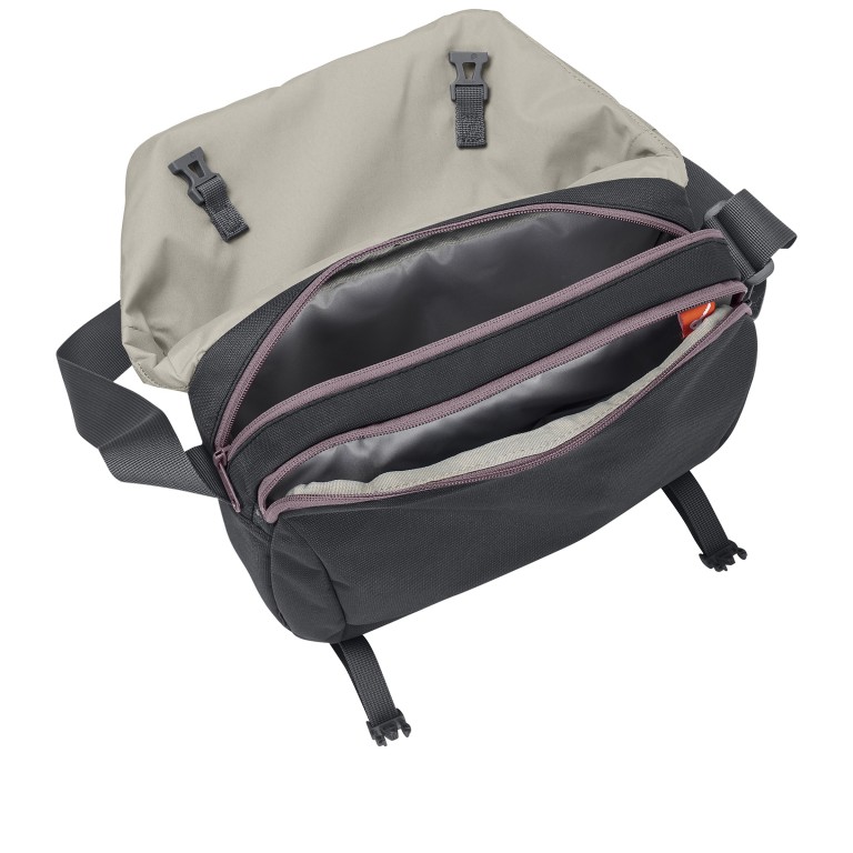 Umhängetasche Estrellas Rom III S Volumen 5 Liter Black Purple Ash, Farbe: schwarz, Marke: Vaude, EAN: 4067729112984, Abmessungen in cm: 24x20x10, Bild 5 von 7