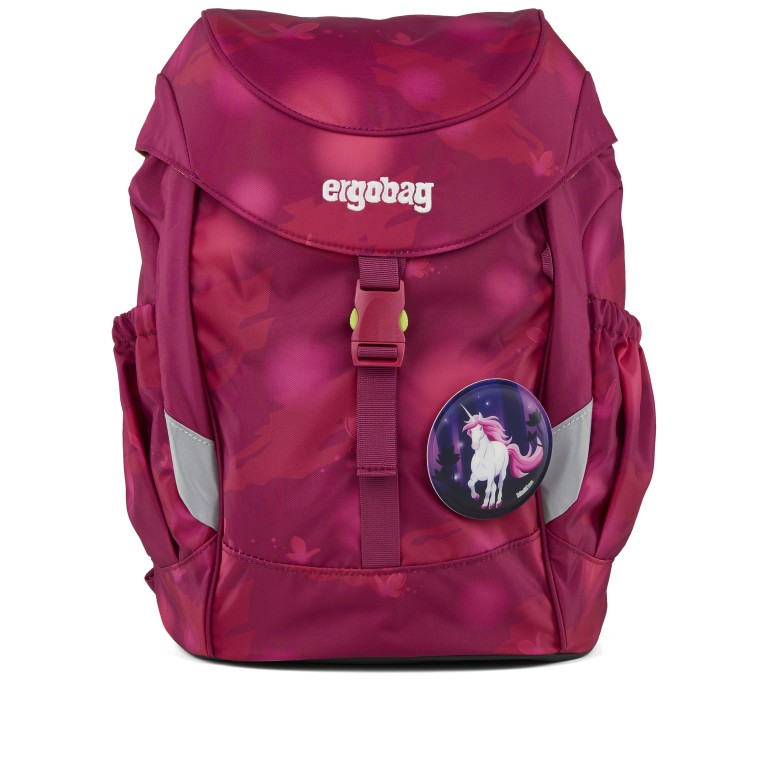 Kinderrucksack Mini MondzauBär, Farbe: rosa/pink, Marke: Ergobag, EAN: 4057081223503, Abmessungen in cm: 24x35x15.5, Bild 1 von 4
