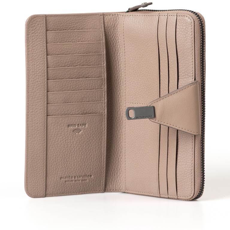 Geldbörse Philocalists Catelyn Portabella, Farbe: beige, Marke: Aunts & Uncles, EAN: 4255717213830, Abmessungen in cm: 18.5x9.5x3, Bild 4 von 5