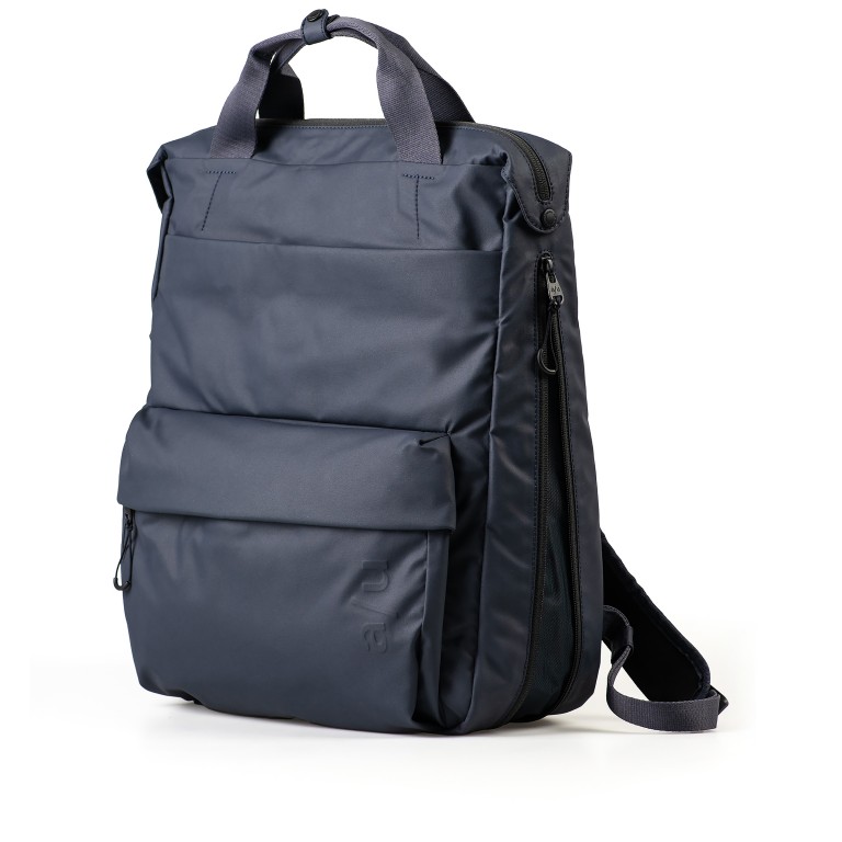 Rucksack Japan Re-Lite Sagami erweiterbar Outer Space, Farbe: blau/petrol, Marke: Aunts & Uncles, EAN: 4255717212994, Abmessungen in cm: 31x40x11, Bild 2 von 7
