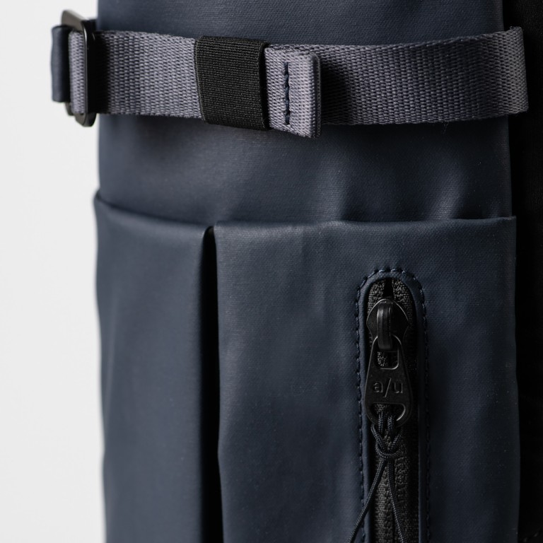 Rucksack Japan Re Tokachi Outer Space, Farbe: blau/petrol, Marke: Aunts & Uncles, EAN: 4255717214110, Abmessungen in cm: 26x41x15, Bild 8 von 9