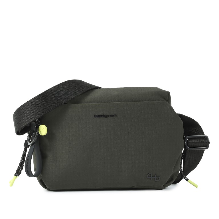 Umhängetasche String Kosho Black Ink, Farbe: grün/oliv, Marke: Hedgren, EAN: 5413507236233, Abmessungen in cm: 22x18.5x9.5, Bild 1 von 9