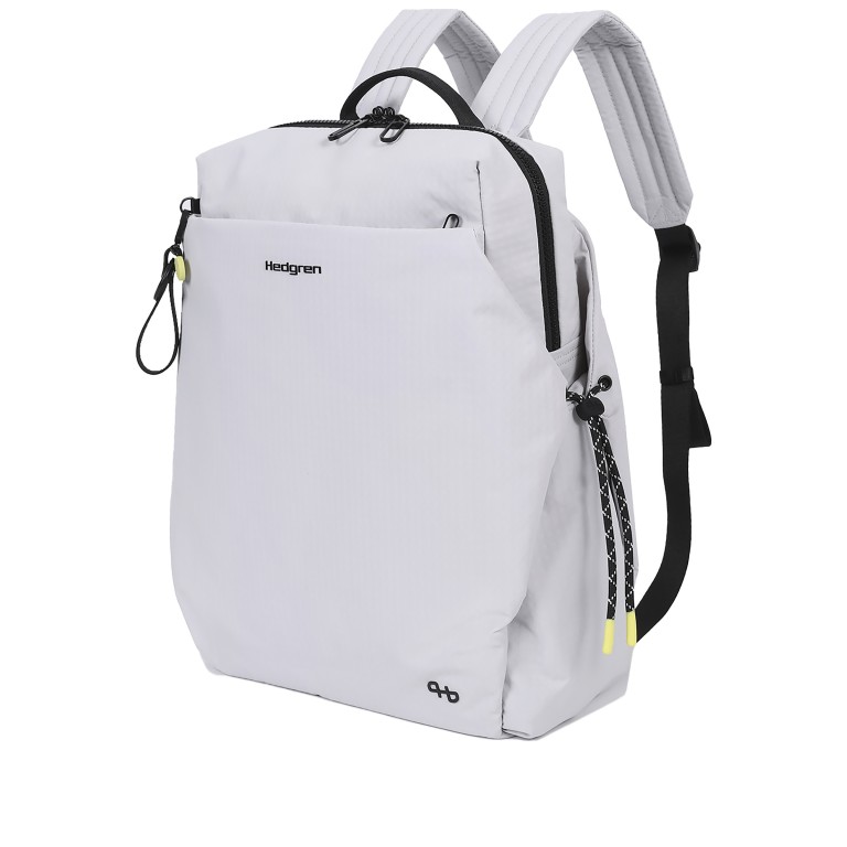 Rucksack String Akira mit Laptopfach 14 Zoll Vaporous Grey, Farbe: weiß, Marke: Hedgren, EAN: 5413507235083, Abmessungen in cm: 29x38x13, Bild 2 von 8
