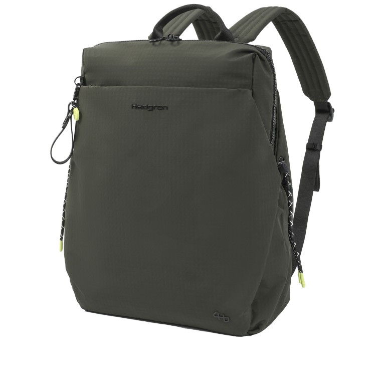 Rucksack String Akira mit Laptopfach 14 Zoll Dark Ink, Farbe: grün/oliv, Marke: Hedgren, EAN: 5413507236271, Abmessungen in cm: 29x38x13, Bild 2 von 8