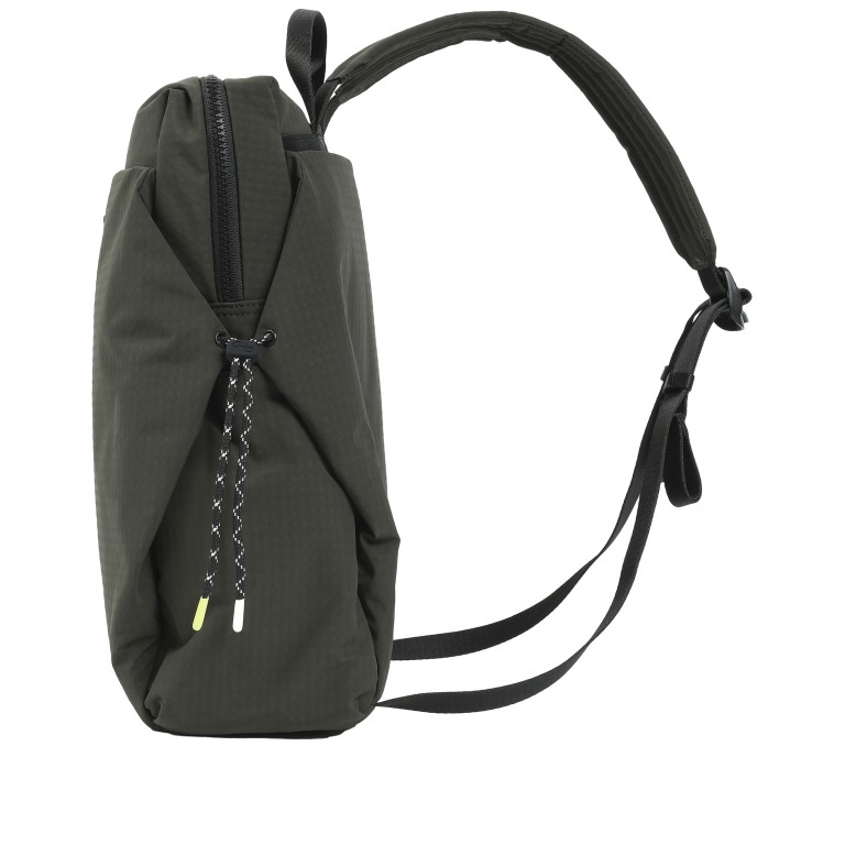 Rucksack String Akira mit Laptopfach 14 Zoll Dark Ink, Farbe: grün/oliv, Marke: Hedgren, EAN: 5413507236271, Abmessungen in cm: 29x38x13, Bild 3 von 8