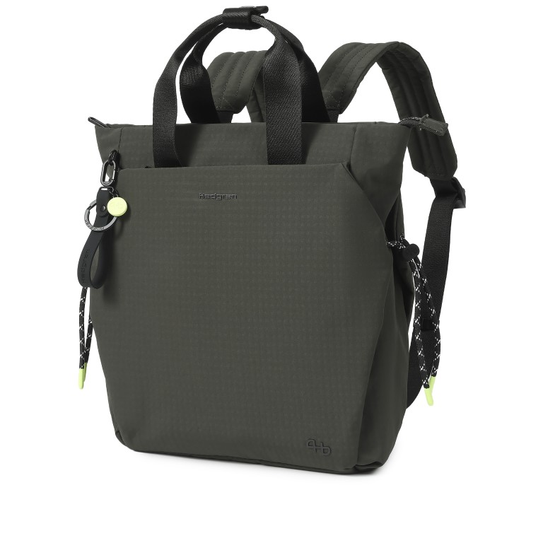 Rucksack String Norio Black Ink, Farbe: grün/oliv, Marke: Hedgren, EAN: 5413507236295, Abmessungen in cm: 25x31x9, Bild 2 von 9