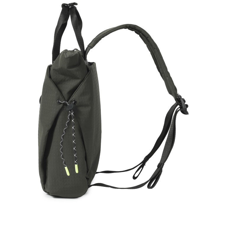 Rucksack String Norio Black Ink, Farbe: grün/oliv, Marke: Hedgren, EAN: 5413507236295, Abmessungen in cm: 25x31x9, Bild 3 von 9