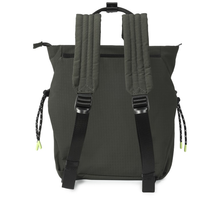 Rucksack String Norio Black Ink, Farbe: grün/oliv, Marke: Hedgren, EAN: 5413507236295, Abmessungen in cm: 25x31x9, Bild 4 von 9