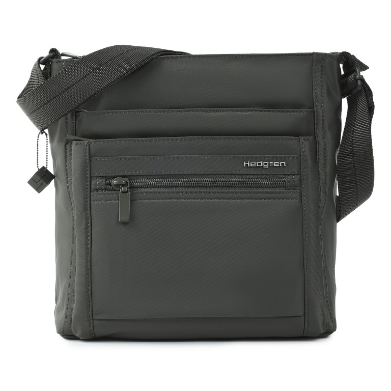 Umhängetasche Inner City Orva mit RFID-Schutz Black Ink, Farbe: grün/oliv, Marke: Hedgren, EAN: 5413507867093, Abmessungen in cm: 24x25.5x8.5, Bild 1 von 9