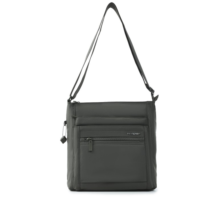 Umhängetasche Inner City Orva mit RFID-Schutz Black Ink, Farbe: grün/oliv, Marke: Hedgren, EAN: 5413507867093, Abmessungen in cm: 24x25.5x8.5, Bild 2 von 9