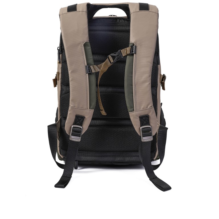 Rucksack Commute Rail Eco mit Laptopfach 15.6 Vintage Beige, Farbe: beige, Marke: Hedgren, EAN: 5413507235410, Abmessungen in cm: 32x43x18, Bild 4 von 20
