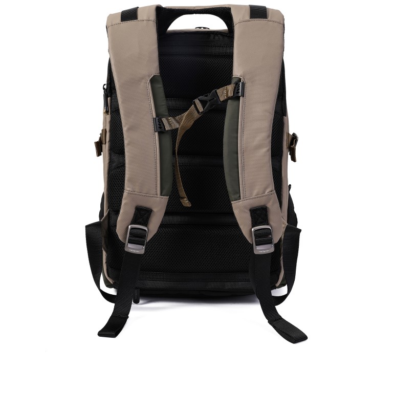 Rucksack Commute Rail Eco mit Laptopfach 15.6 Vintage Beige, Farbe: beige, Marke: Hedgren, EAN: 5413507235410, Abmessungen in cm: 32x43x18, Bild 4 von 20