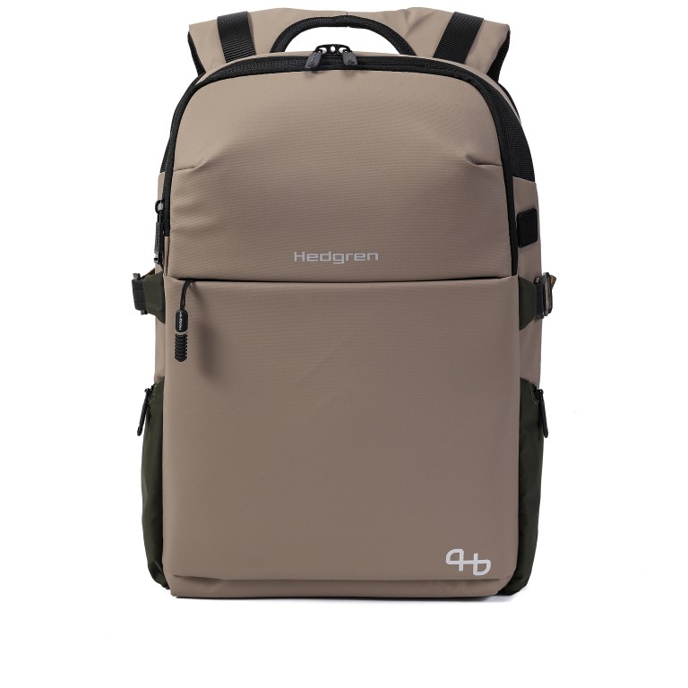 Rucksack Commute Rail Eco mit Laptopfach 15.6 Vintage Beige, Farbe: beige, Marke: Hedgren, EAN: 5413507235410, Abmessungen in cm: 32x43x18, Bild 1 von 20