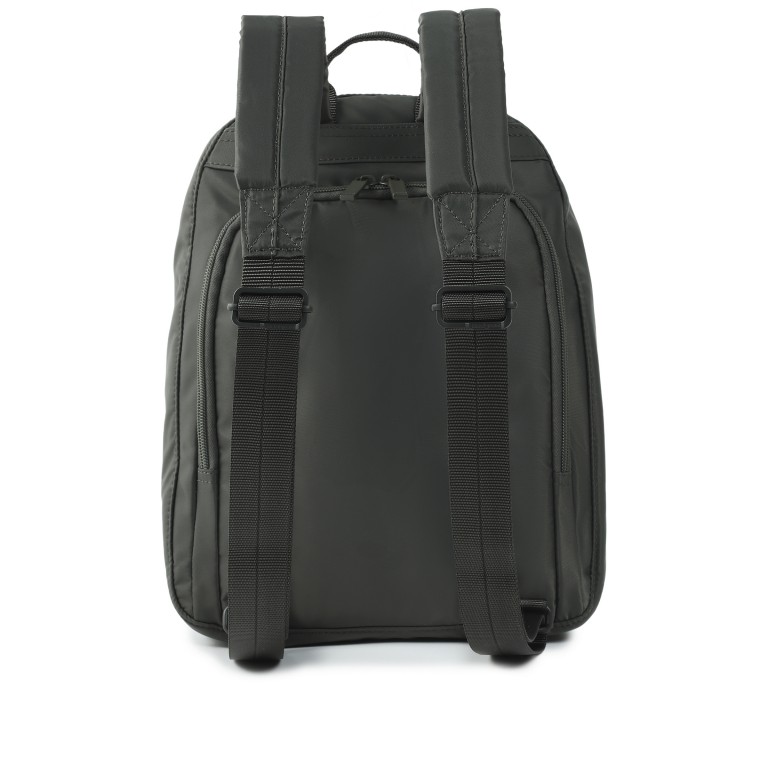 Rucksack Inner City Vogue L mit RFID-Schutz Black Ink, Farbe: grün/oliv, Marke: Hedgren, EAN: 5413507866881, Abmessungen in cm: 25.5x35x9, Bild 3 von 8