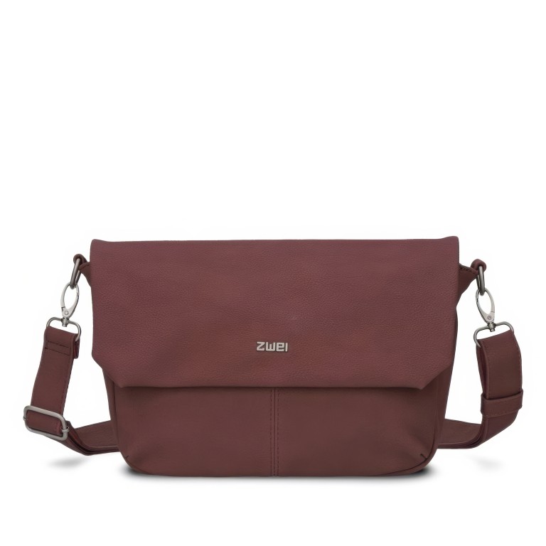 Umhängetasche Mademoiselle M60 WEINROT/Rubin, Farbe: rot/weinrot, Marke: Zwei, EAN: 4250257939295, Abmessungen in cm: 33x19x10, Bild 1 von 8