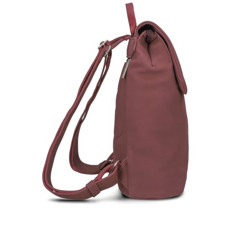 Rucksack Mademoiselle MR13 WEINROT/Rubin, Farbe: rot/weinrot, Marke: Zwei, EAN: 4250257939233, Abmessungen in cm: 34.5x37x12, Bild 3 von 6