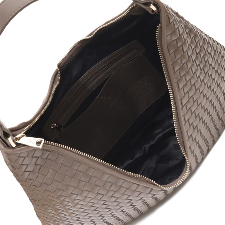 Beuteltasche Salerno Mindy Elephant, Farbe: taupe/khaki, Marke: Adax, EAN: 5705483270210, Abmessungen in cm: 38x35.5x10.5, Bild 5 von 5