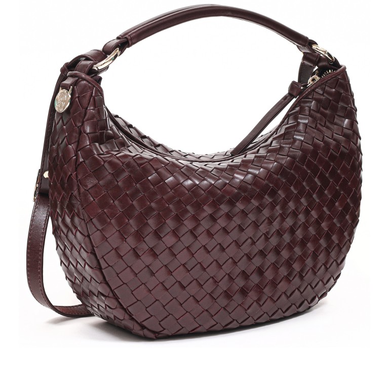 Beuteltasche Salerno Marlin Barolo, Farbe: rot/weinrot, Marke: Adax, Abmessungen in cm: 31.5x22x10, Bild 2 von 7