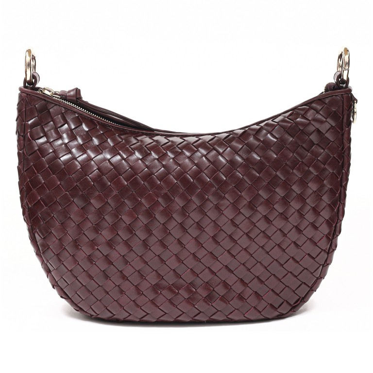 Beuteltasche Salerno Marlin Barolo, Farbe: rot/weinrot, Marke: Adax, Abmessungen in cm: 31.5x22x10, Bild 3 von 7