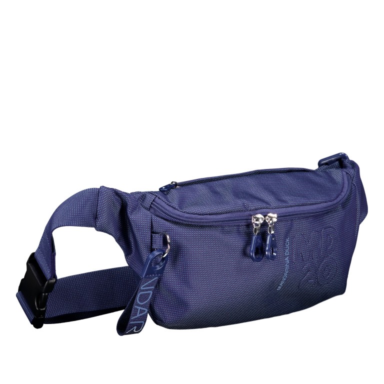 Gürteltasche MD20 QMMM3 Deep Blue, Farbe: blau/petrol, Marke: Mandarina Duck, EAN: 8032803880048, Abmessungen in cm: 27x16x7, Bild 2 von 7