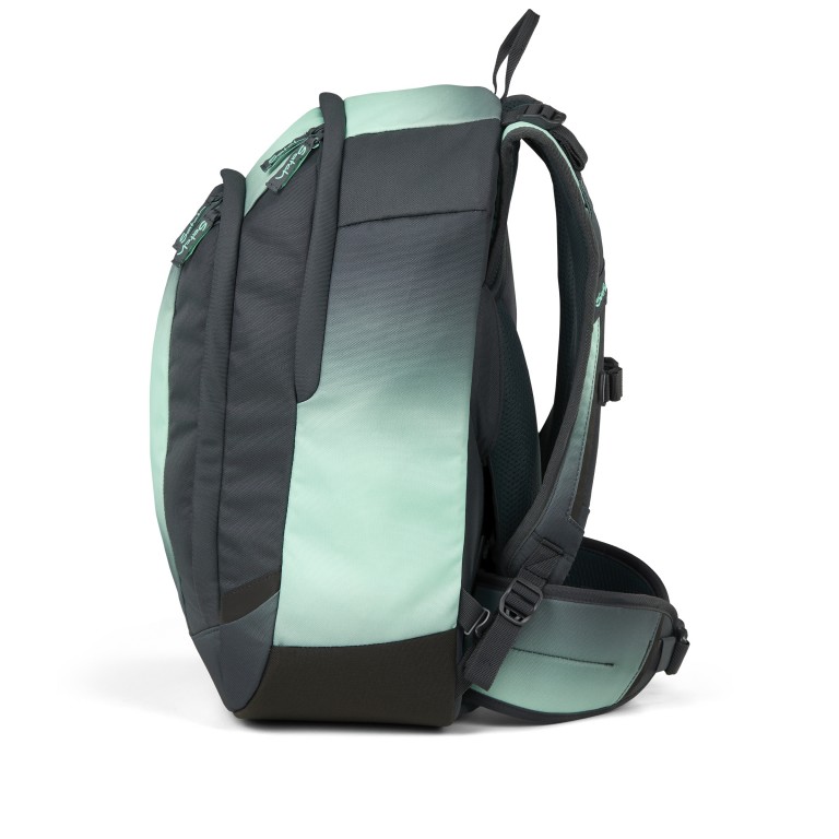 Rucksack Air 2025 Volumen 26 Liter MINT/Gradient Mint, Farbe: grün/oliv, Marke: Satch, EAN: 4057081203147, Abmessungen in cm: 28x45x16, Bild 5 von 7