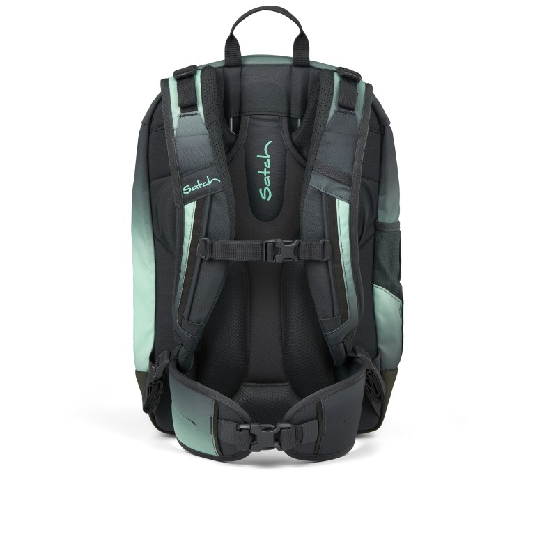 Rucksack Air 2025 Volumen 26 Liter MINT/Gradient Mint, Farbe: grün/oliv, Marke: Satch, EAN: 4057081203147, Abmessungen in cm: 28x45x16, Bild 4 von 7