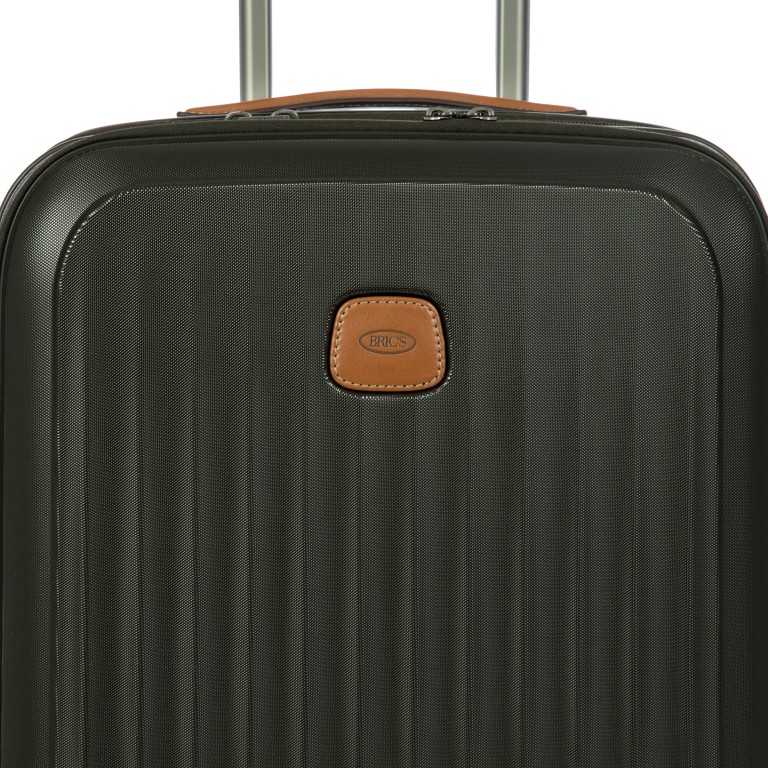 Koffer Taormina erweiterbar mit Laptopfach Größe 55 cm Olive, Farbe: grün/oliv, Marke: Brics, EAN: 8016623974859, Abmessungen in cm: 40x55x22, Bild 12 von 12