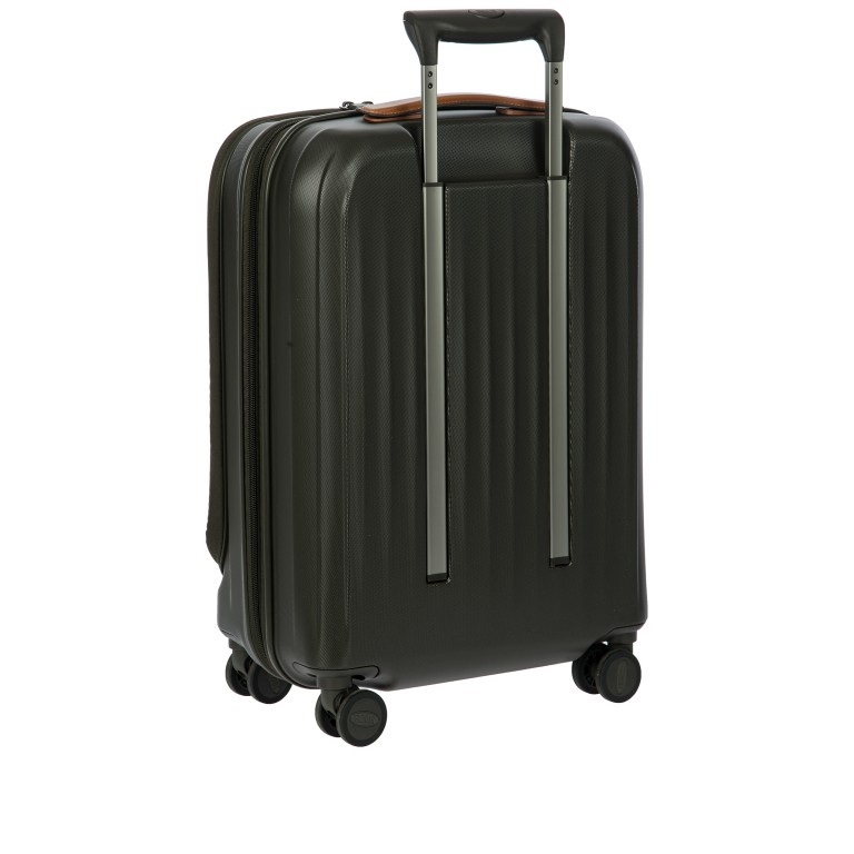 Koffer Taormina erweiterbar mit Laptopfach Größe 55 cm Olive, Farbe: grün/oliv, Marke: Brics, EAN: 8016623974859, Abmessungen in cm: 40x55x22, Bild 4 von 12