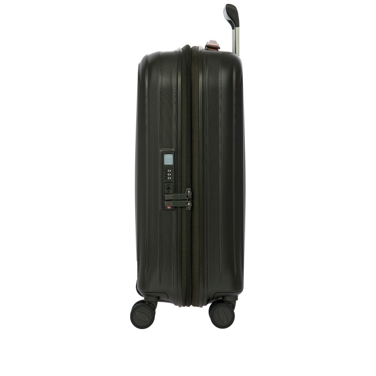 Koffer Taormina erweiterbar Größe 55 cm Olive, Farbe: grün/oliv, Marke: Brics, EAN: 8016623974873, Abmessungen in cm: 40x55x22, Bild 4 von 11