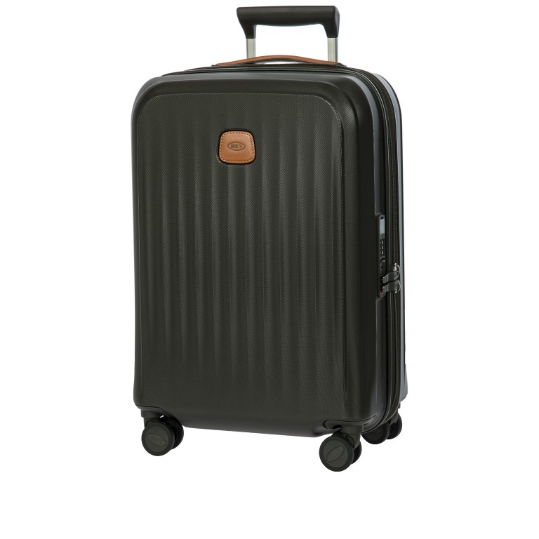 Koffer Taormina erweiterbar Größe 55 cm Olive, Farbe: grün/oliv, Marke: Brics, EAN: 8016623974873, Abmessungen in cm: 40x55x22, Bild 3 von 11