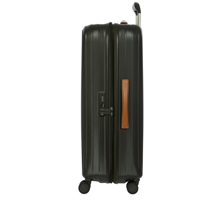 Koffer Taormina erweiterbar Größe 75 cm Olive, Farbe: grün/oliv, Marke: Brics, EAN: 8016623974910, Abmessungen in cm: 52x75x28, Bild 3 von 10