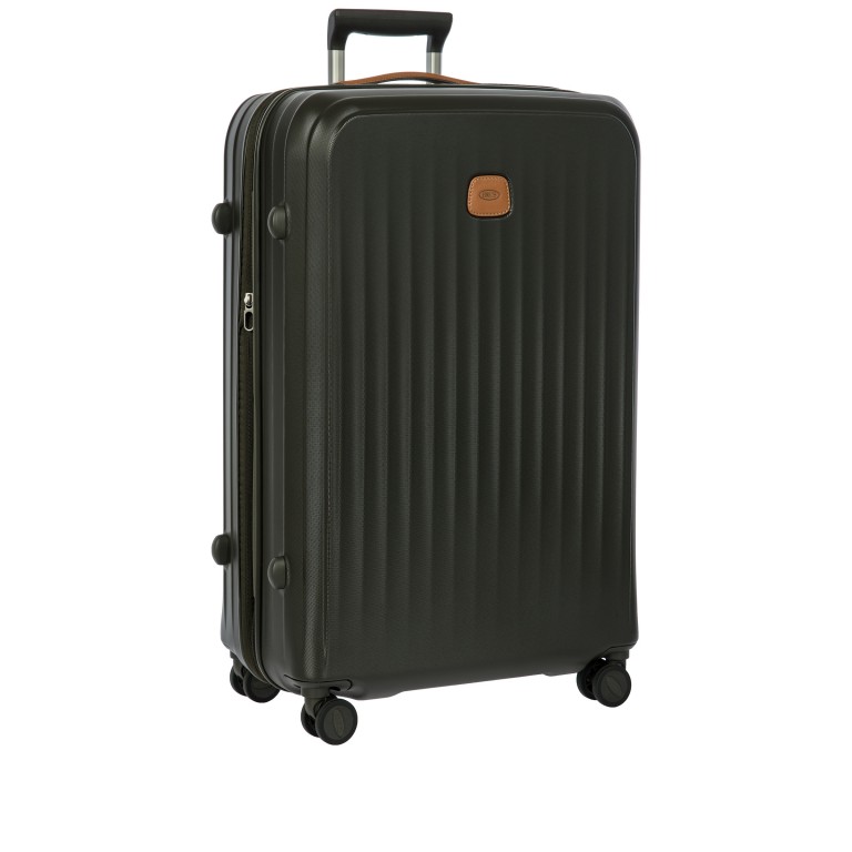 Koffer Taormina erweiterbar Größe 75 cm Olive, Farbe: grün/oliv, Marke: Brics, EAN: 8016623974910, Abmessungen in cm: 52x75x28, Bild 6 von 10